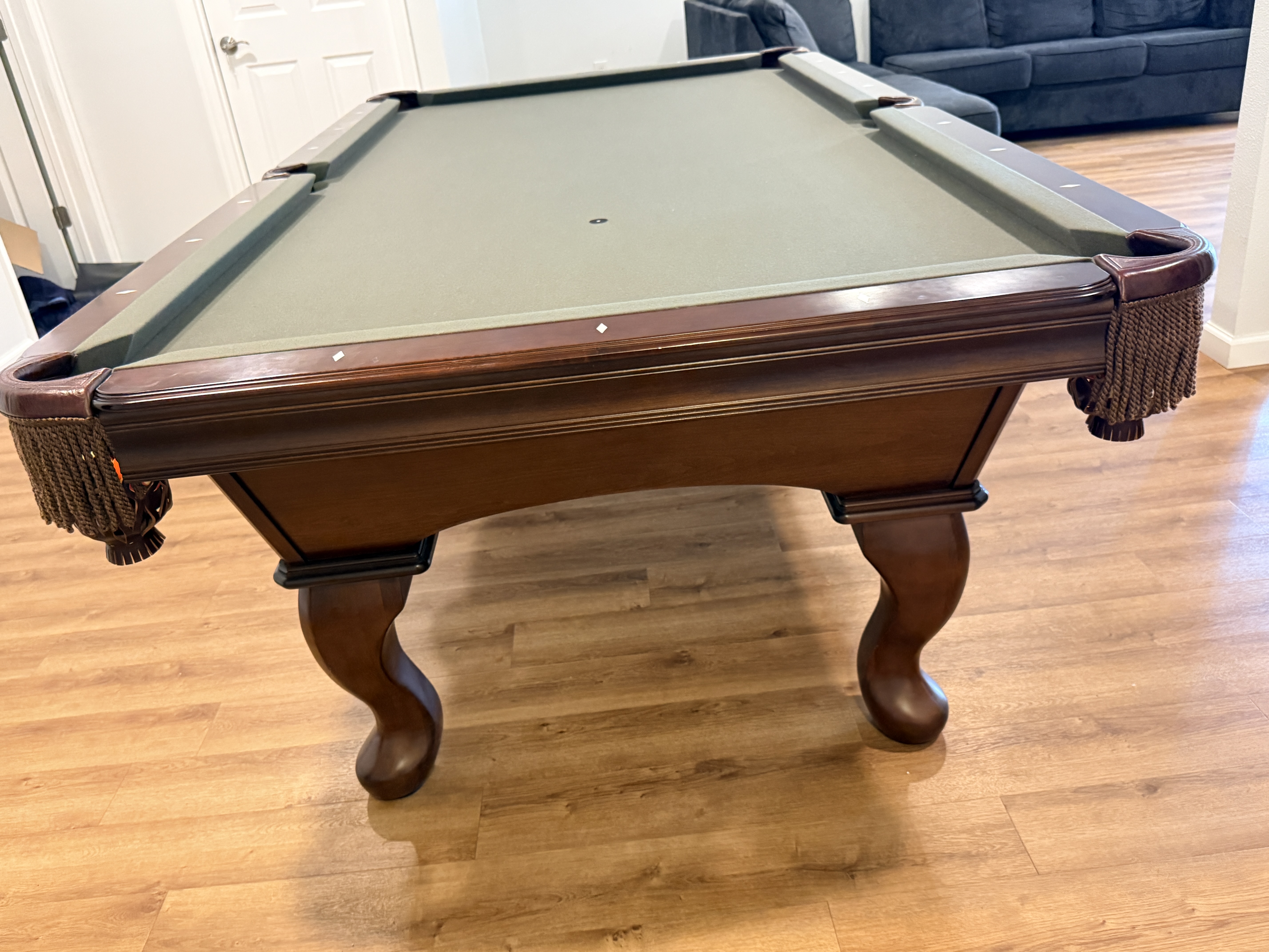 Pool Table for Sale Denver Colorado: <br>8' Olhausen 'Eclipse'  Solid Wood  <br>MADE IN USA! <br>Excellent condition